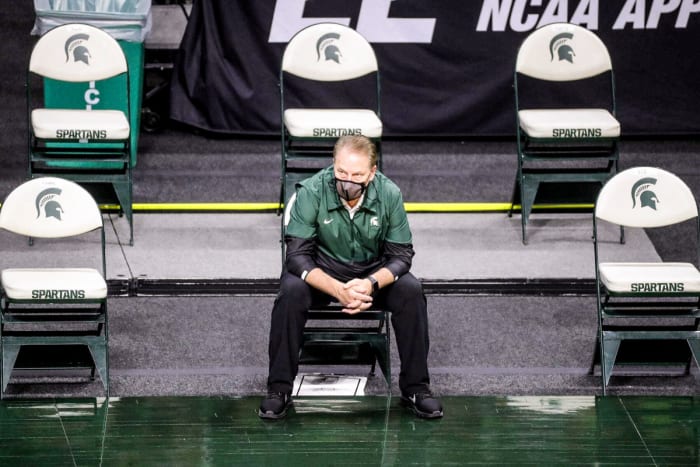 Michigan State coach Tom Izzo